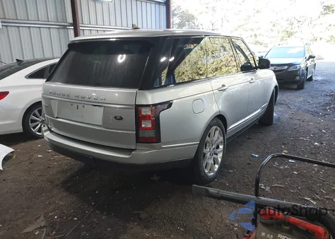 2016 Land Rover Range Rover 5.0L V8 Supercharged из США, поврежденный, VIN SALGS2EFXGA280184